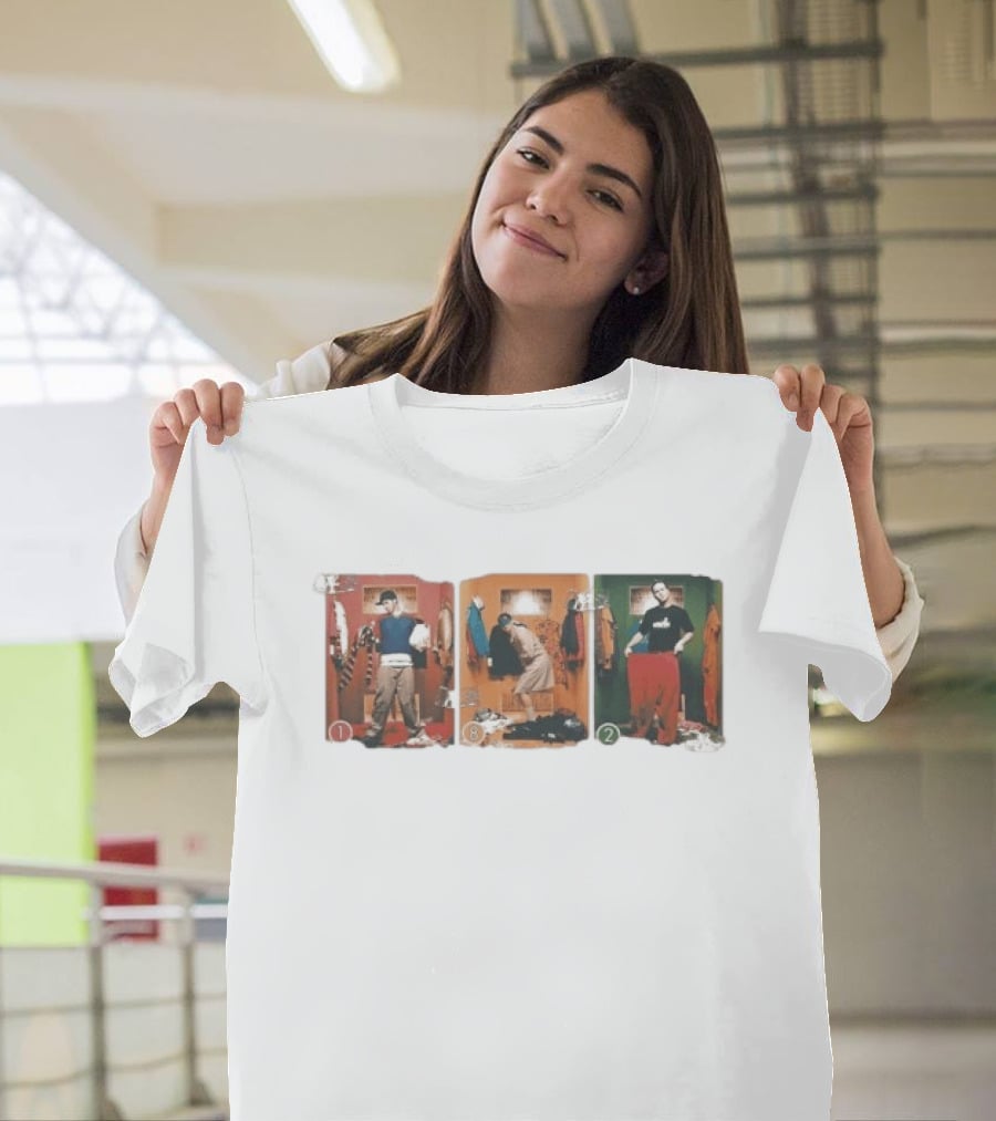 Blink 182 Take Off Your Pants And Jacket Changing Room Photo Sequence T-Shirt