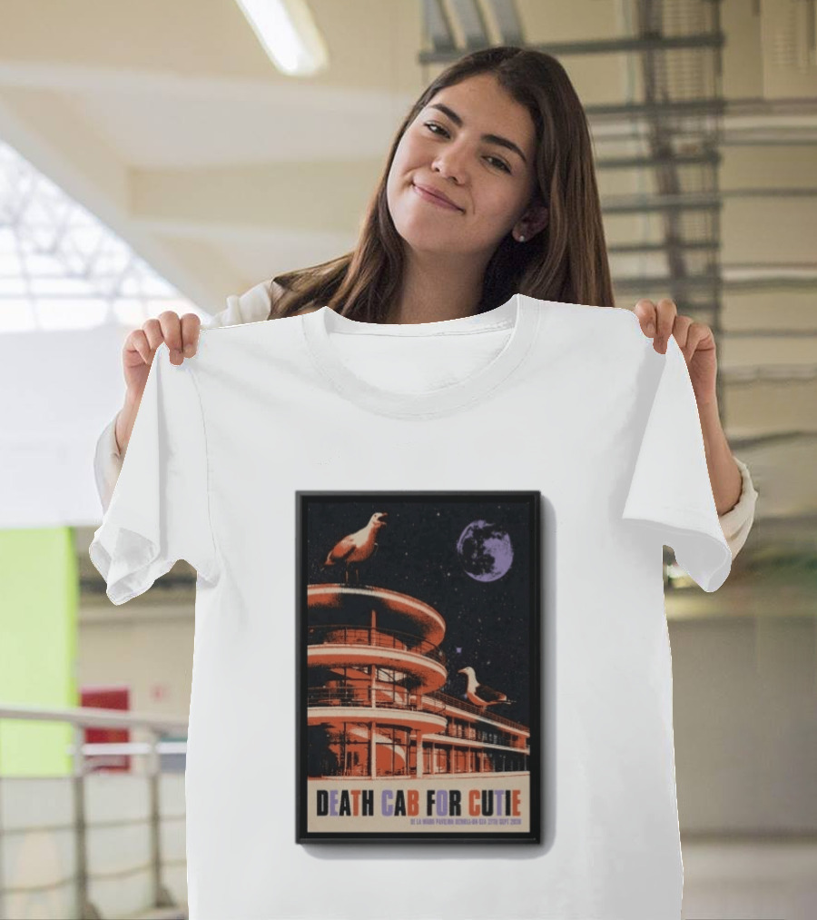Death Cab For Cutie De La Warr Pavilion Bexhill UK September 2026 T-Shirt