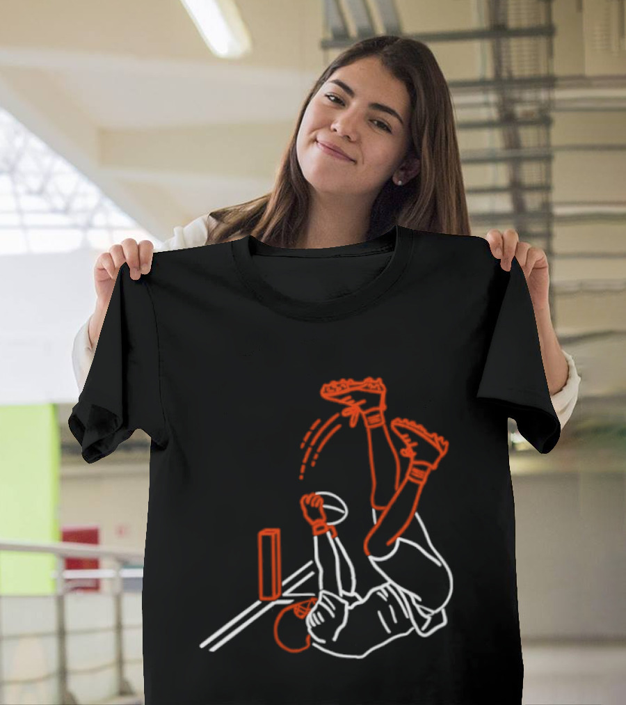 Cincinnati Bengals Head Under Heels Catch Higgins T-Shirt