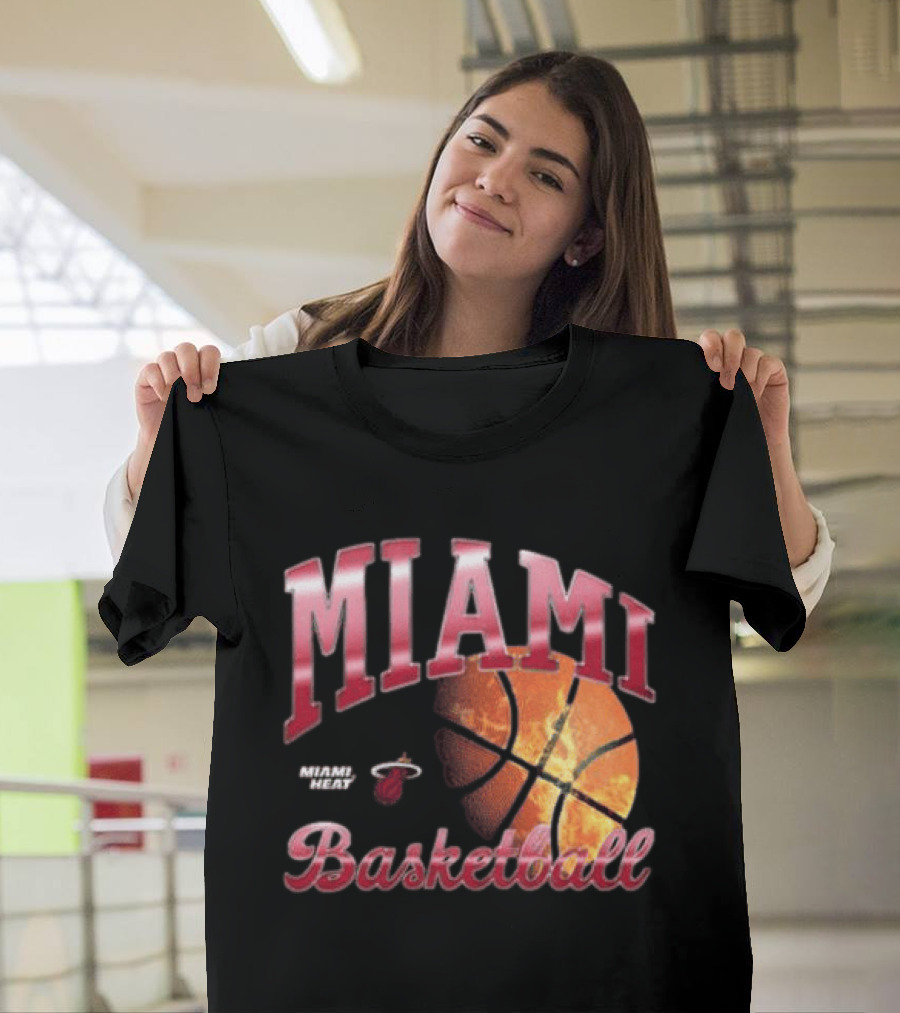 Miami Heat Basketball Court Culture X Hype & Vice Tank T-Shirt