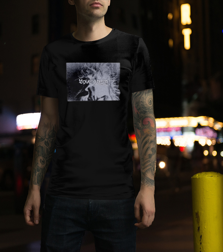 Shapel Lacey Love Is Hard Faded T-Shirt