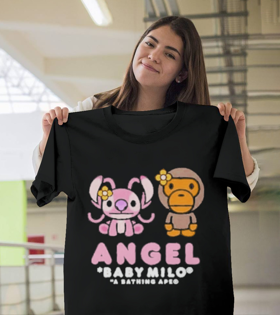 Angel Baby Milo A Bathing Ape Bape X Disney 2026 T-Shirt