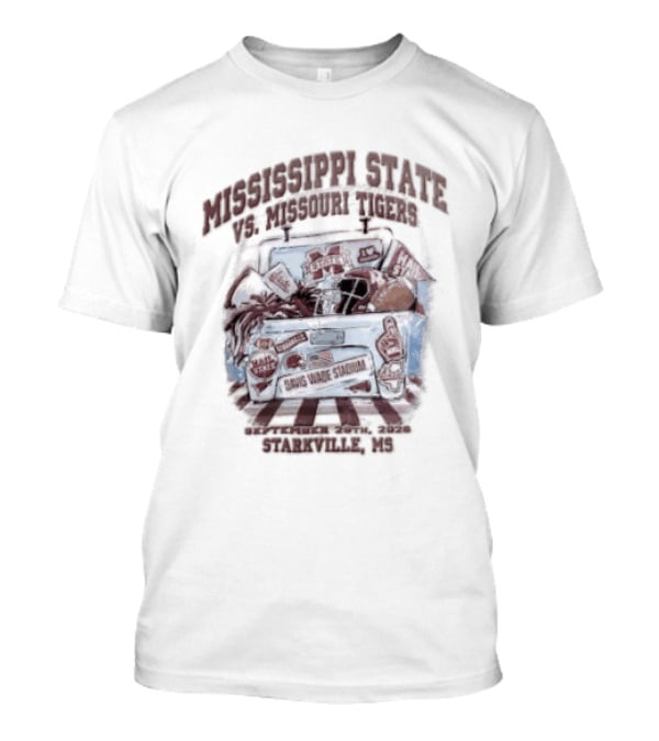 Mississippi State Bulldogs Davis Wade Stadium Hail State Starkville Mississippi T-Shirt
