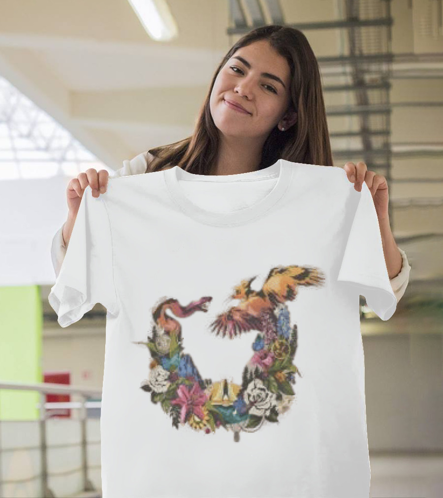 Lionsgate The Hunger Games Sunrise On The Reaping Floral Flint Striker T-Shirt