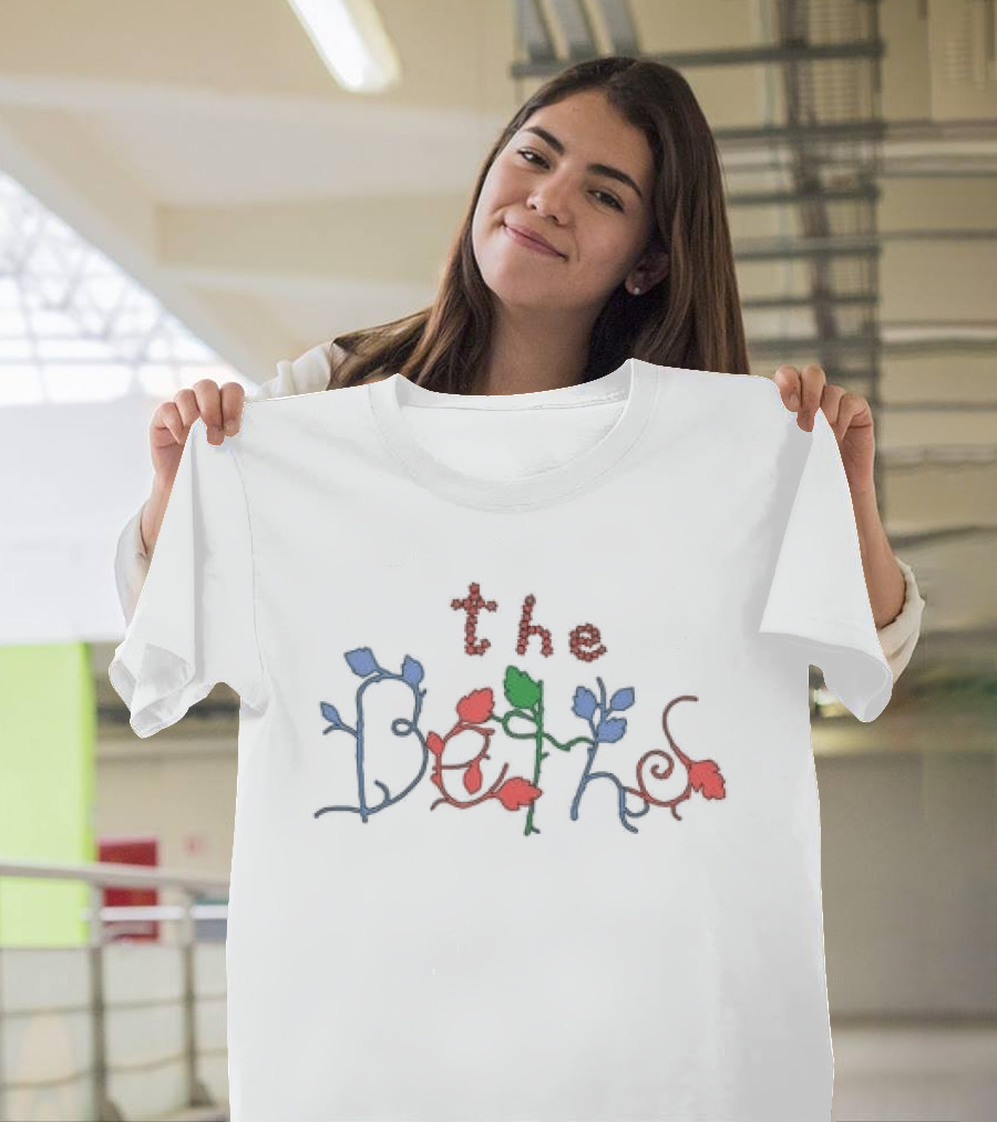 The Beths Botanical Greenery Red Blue Green T-Shirt