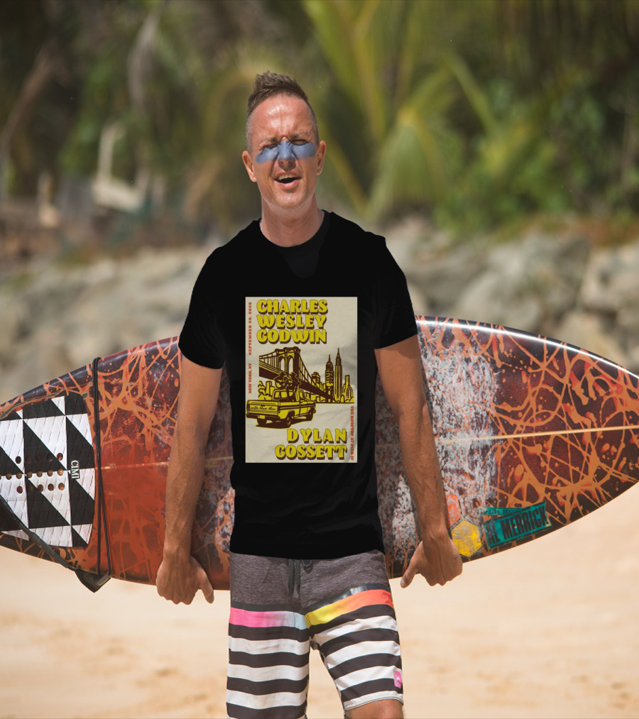Charles Wesley Godwin Rooftop Pier 17 New York September 2026 Dylan Gossett T-Shirt
