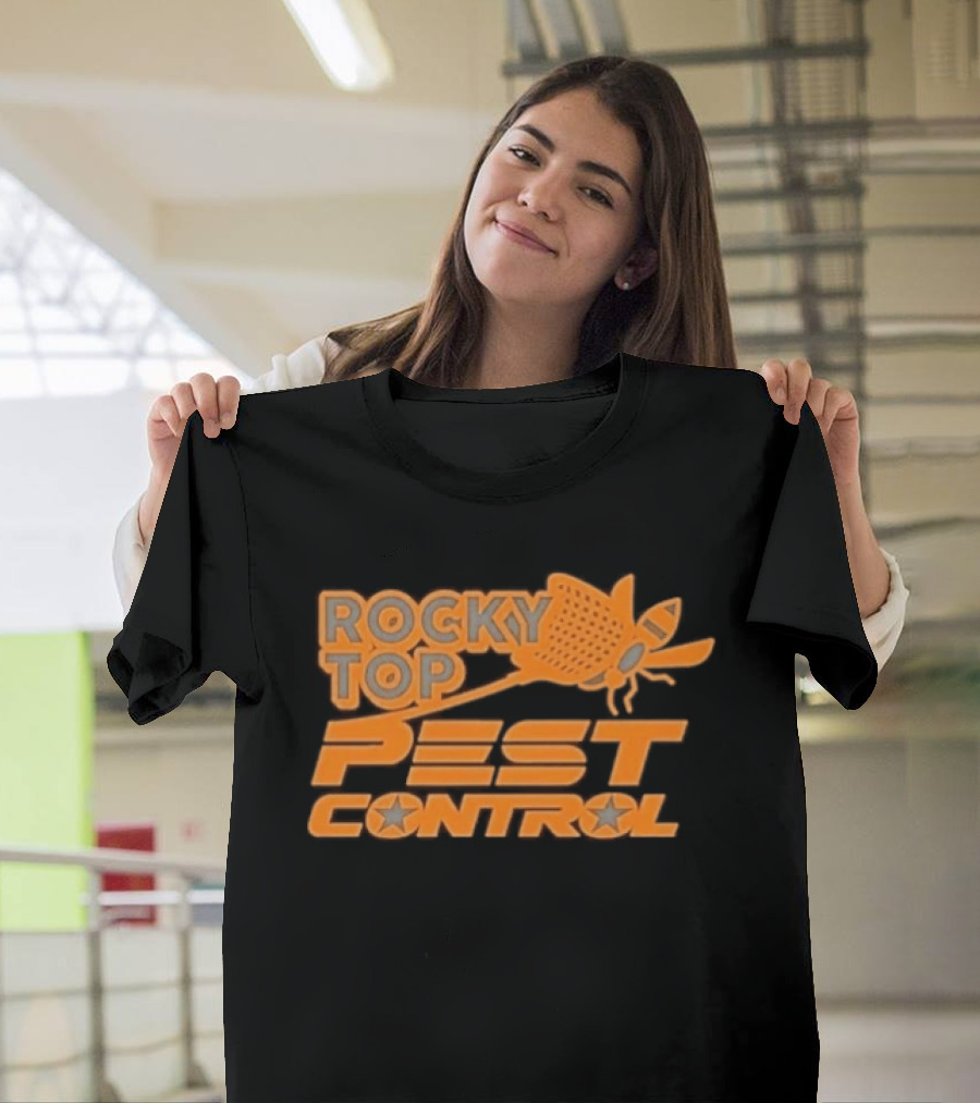 Rocky Top Pest Control Tennessee Defeated Georgia Tech Football T-Shirt