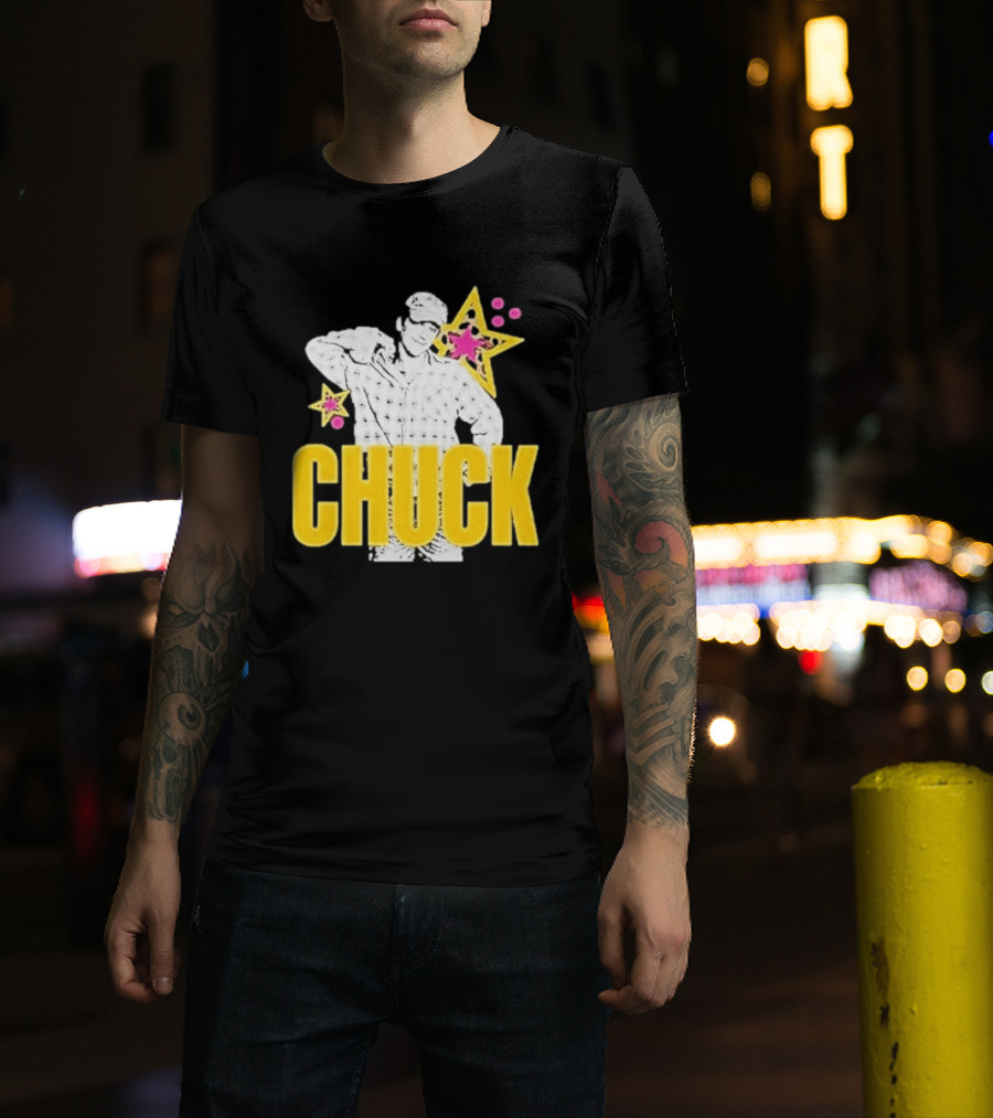 CHUCK Original Role Model Timely Hourglass Stars And Plaid T-Shirt