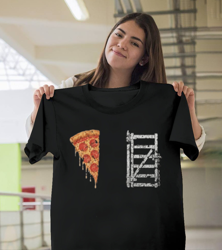 Pizza Slice And Gate Combo T-Shirt