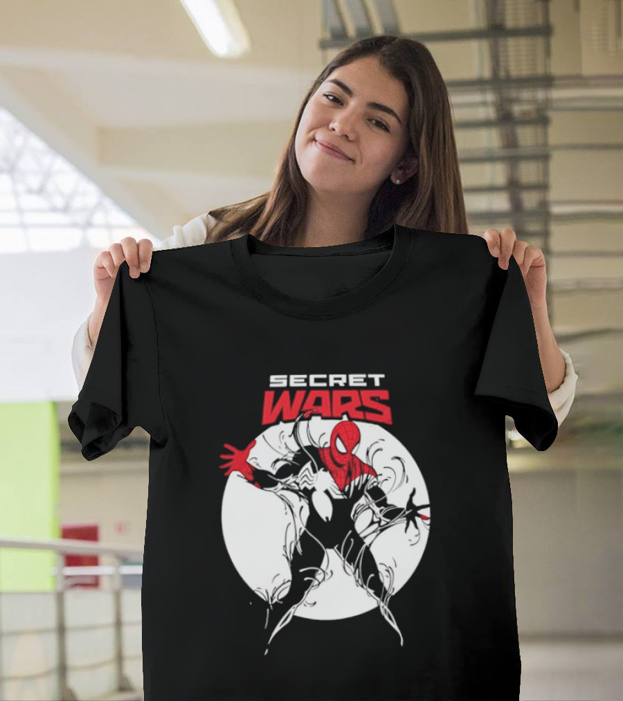 Secret Wars Spider Man Iconic Marvel T-Shirt