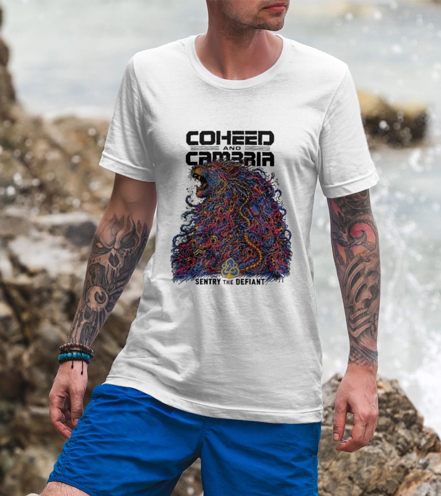 Coheed And Cambria Sentry The Defiant Neverender Red Rocks Amphitheatre Morrison Colorado September 29 2026 T-Shirt