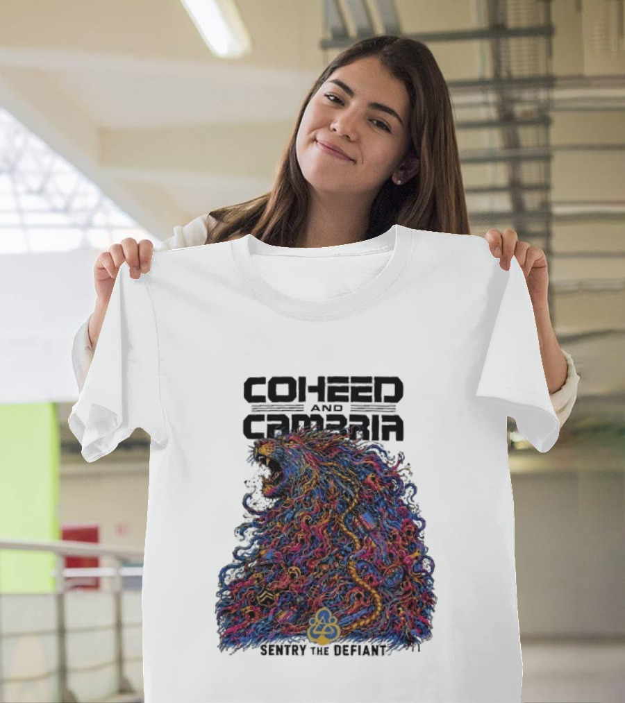 Coheed And Cambria Sentry The Defiant Neverender Red Rocks Amphitheatre Morrison Colorado September 29 2026 T-Shirt