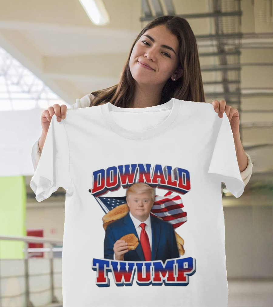 Downald Twump Grilled Cheese Sandwich Meme T-Shirt