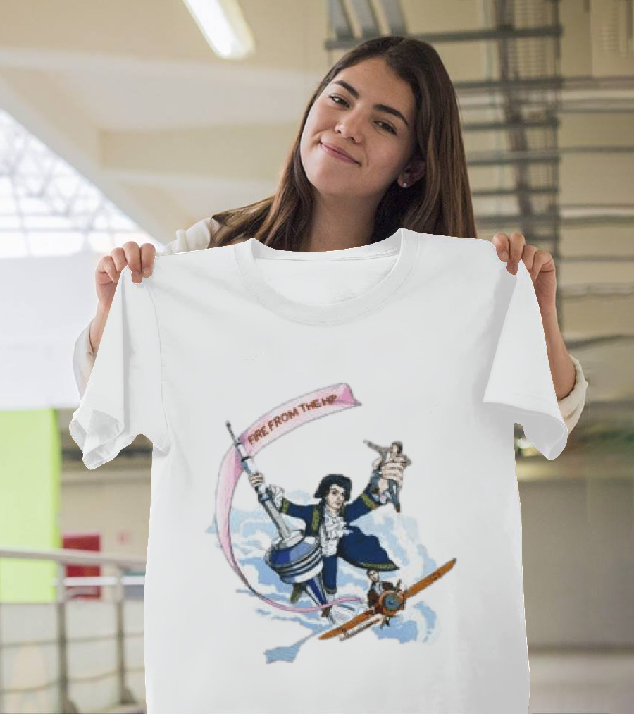 Finn Wolfhard Store Limited Edition Fire From The Hip Toronto CN Tower Aviation T-Shirt
