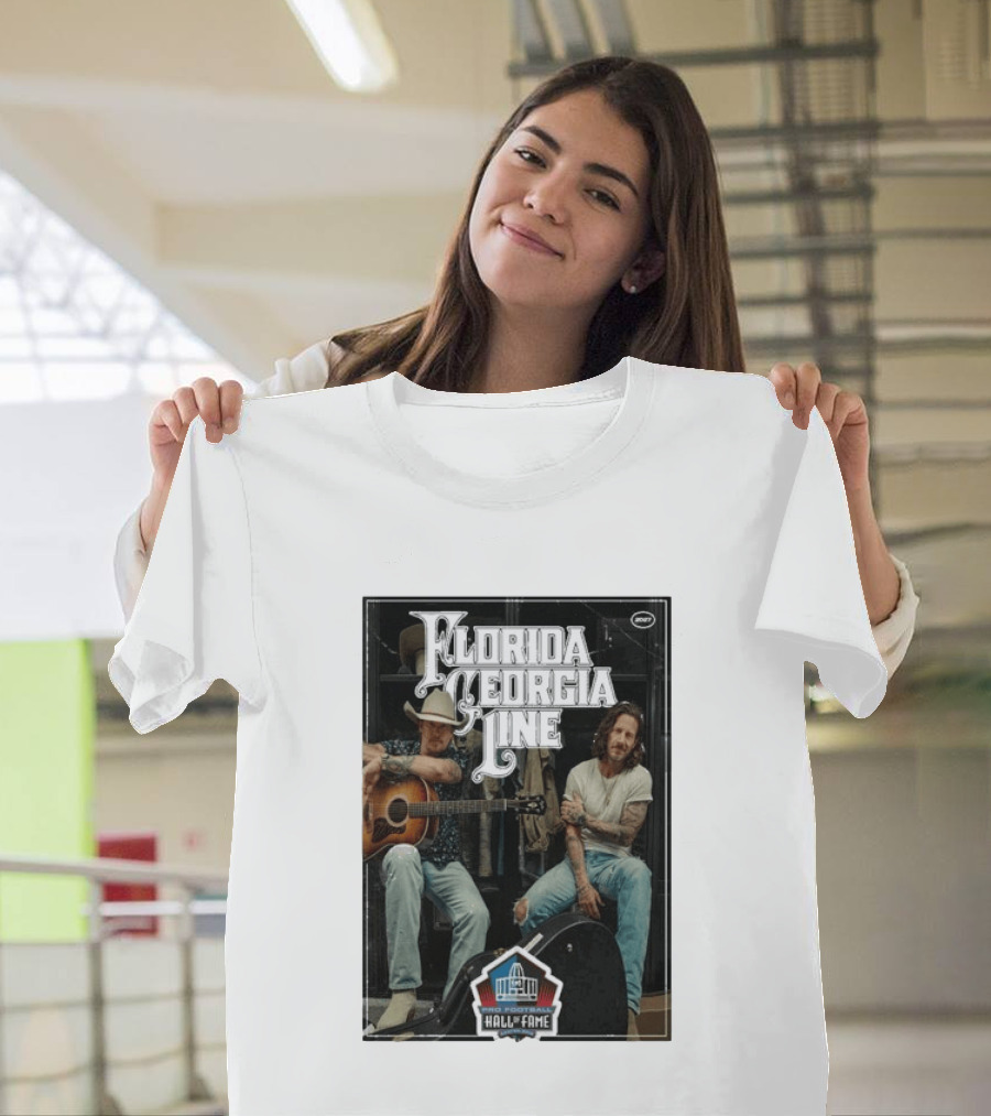 Florida Georgia Line 2027 Pro Football Hall Of Fame Canton Ohio T-Shirt
