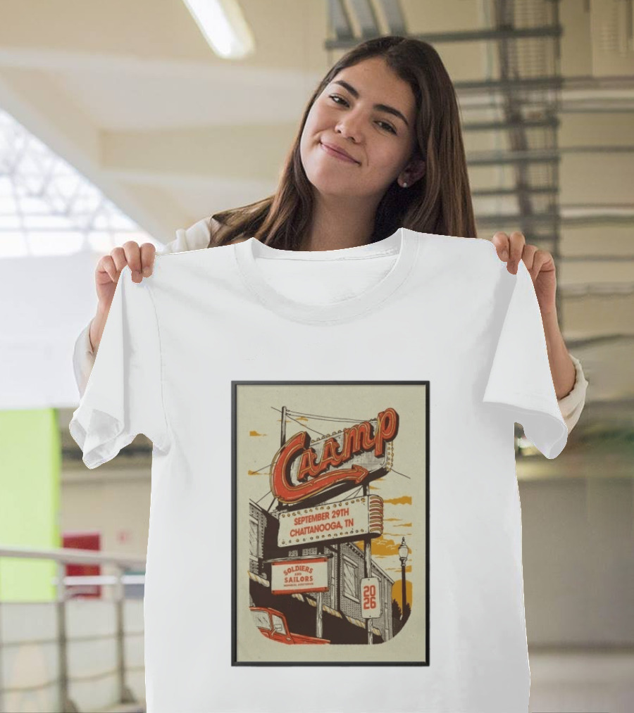 CAAMP Concert September 29 2026 Soldiers And Sailors Chattanooga TN T-Shirt