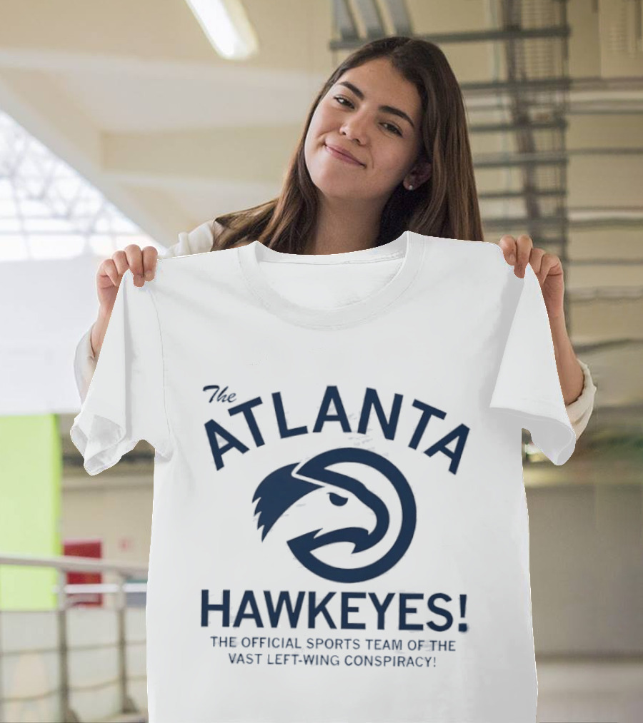 Atlanta Hawkeyes Official Sports Team Vast Left Wing Conspiracy T-Shirt