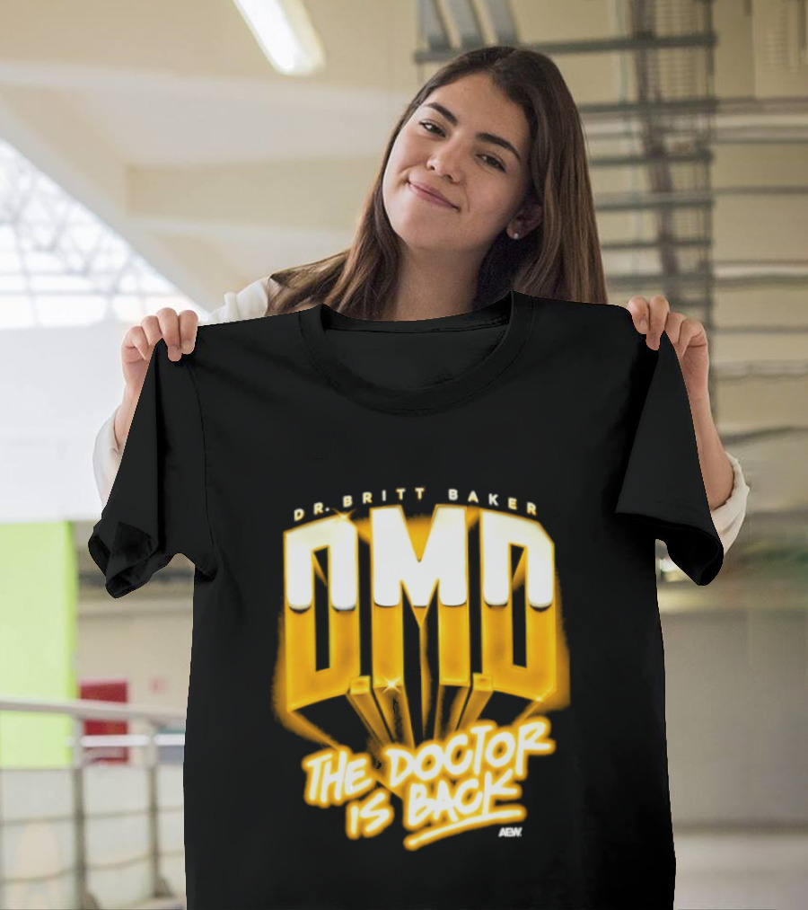 Dr Britt Baker DMD The Doctor Is Back AEW Wrestling T-Shirt