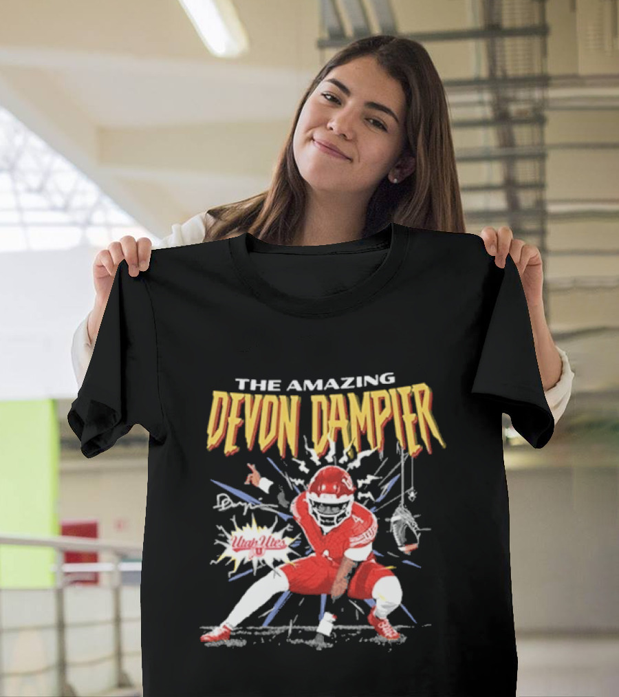 The Amazing Devon Dampier Utah Utes Football T-Shirt