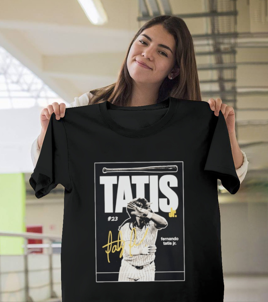 Fernando Tatis Jr #23 Bat Flip San Diego Padres Tatis Jr T-Shirt