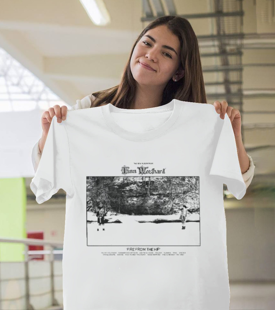 The Angry Beavers Presents Finn Wolfhard Fire From The Hip Featuring Jon Heder Melissa Villaseñor Malcolm McDowell Fred Armisen T-Shirt