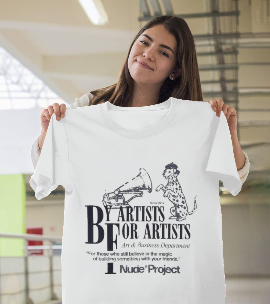Nude Project BF Artists For Art And Business Department T-Shirt