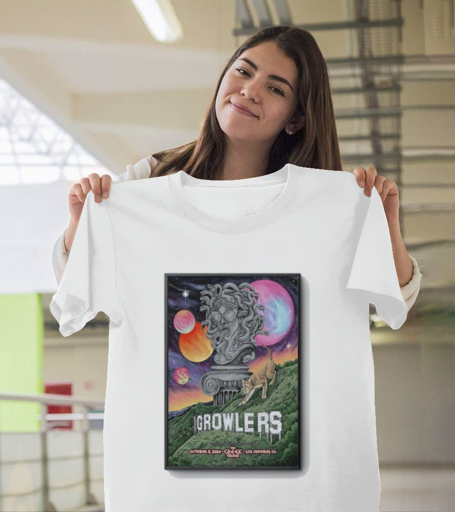 Los Growlers October 3 2026 Los Angeles Cosmic Event T-Shirt