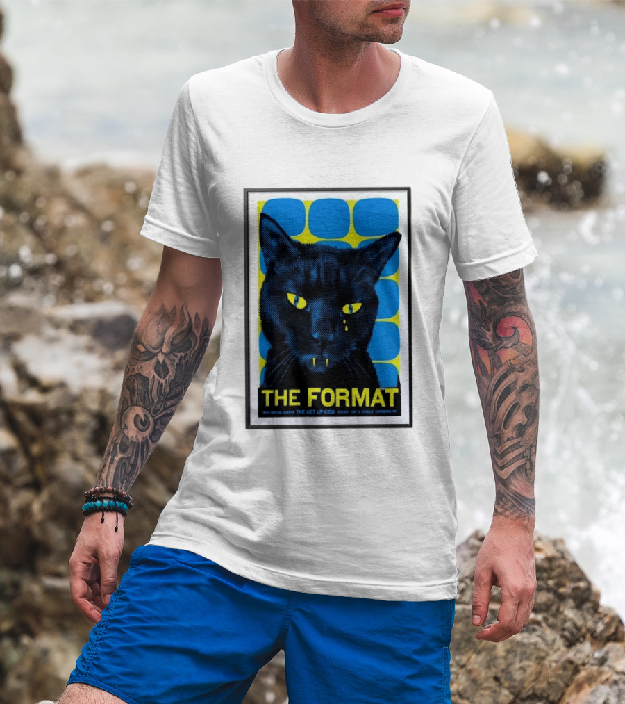 The Format With The Get Up Kids Cat's Cradle Carrboro NC 2026 Tour T-Shirt