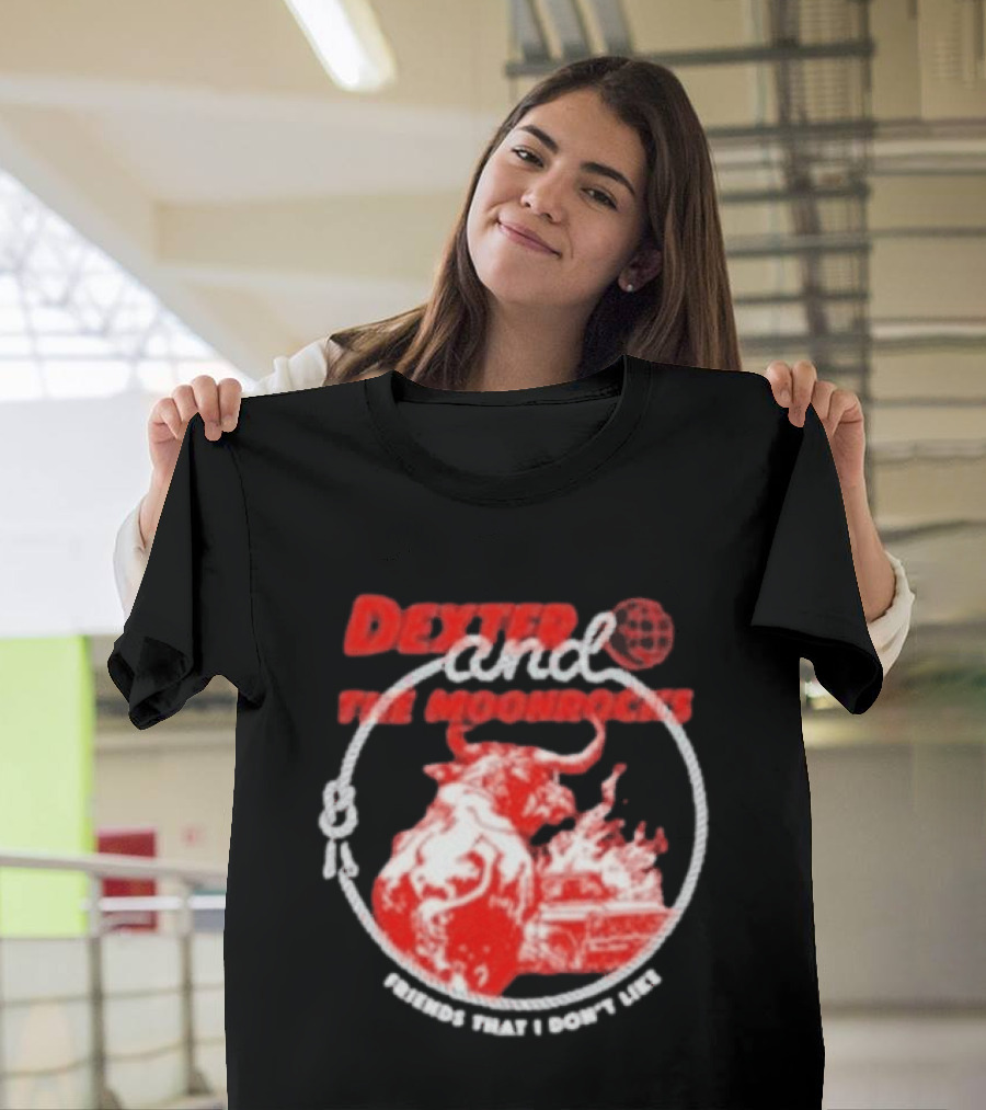Dexter And The Moonrocks Friends Don't Like Club Album Red Bull T-Shirt