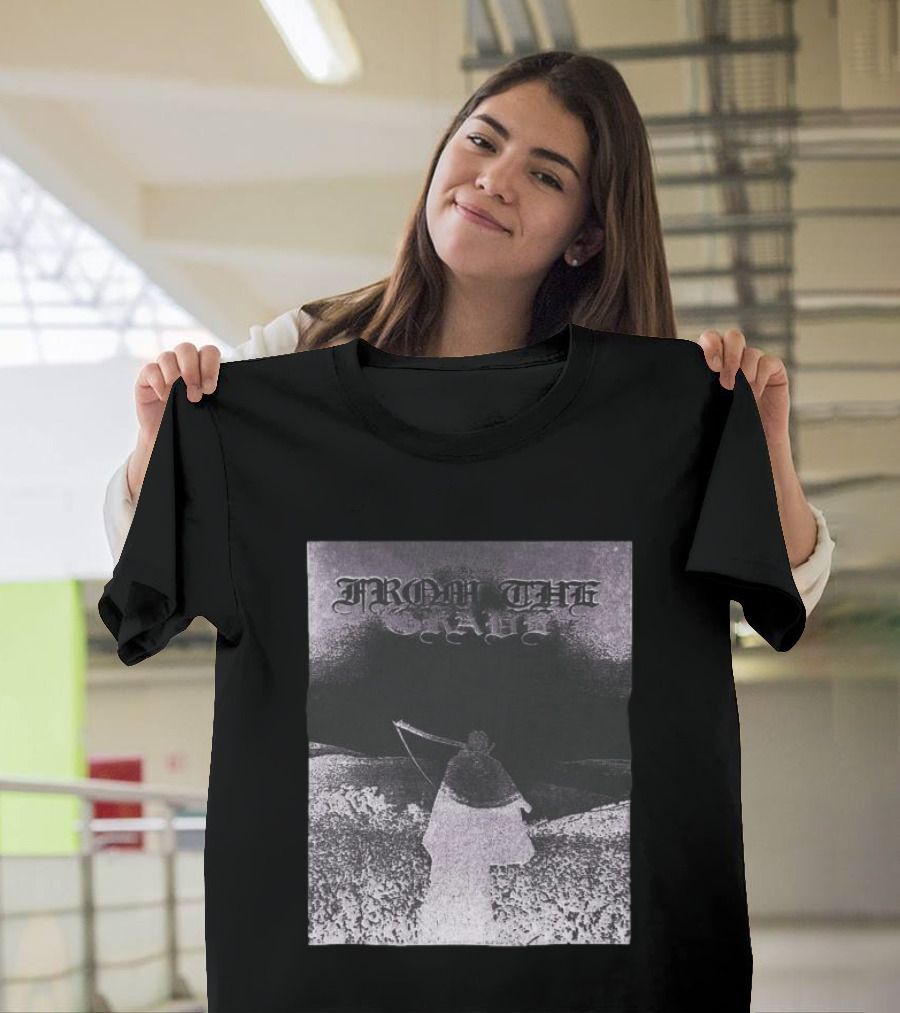Farmer's Daughter Store From The Grave Longsleeve Gothic Reaper Scene T-Shirt