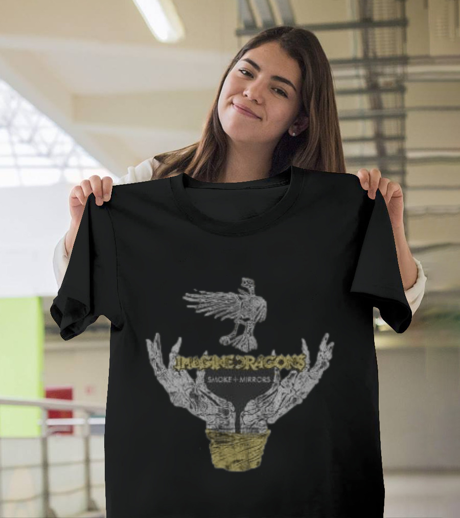 Imagine Dragons Smoke And Mirrors Hands Bird T-Shirt