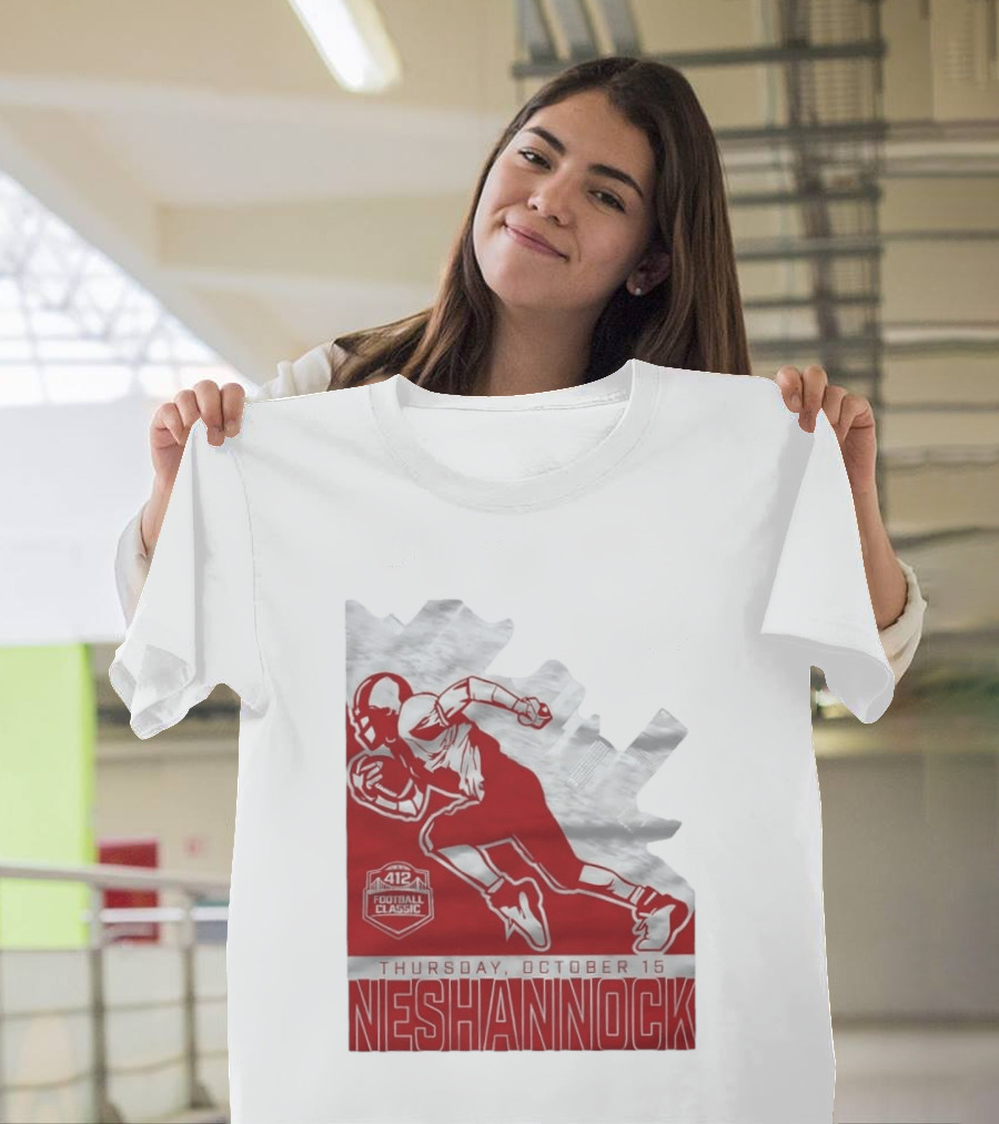 412 Football Classic Neshannock Thursday October 15 T-Shirt