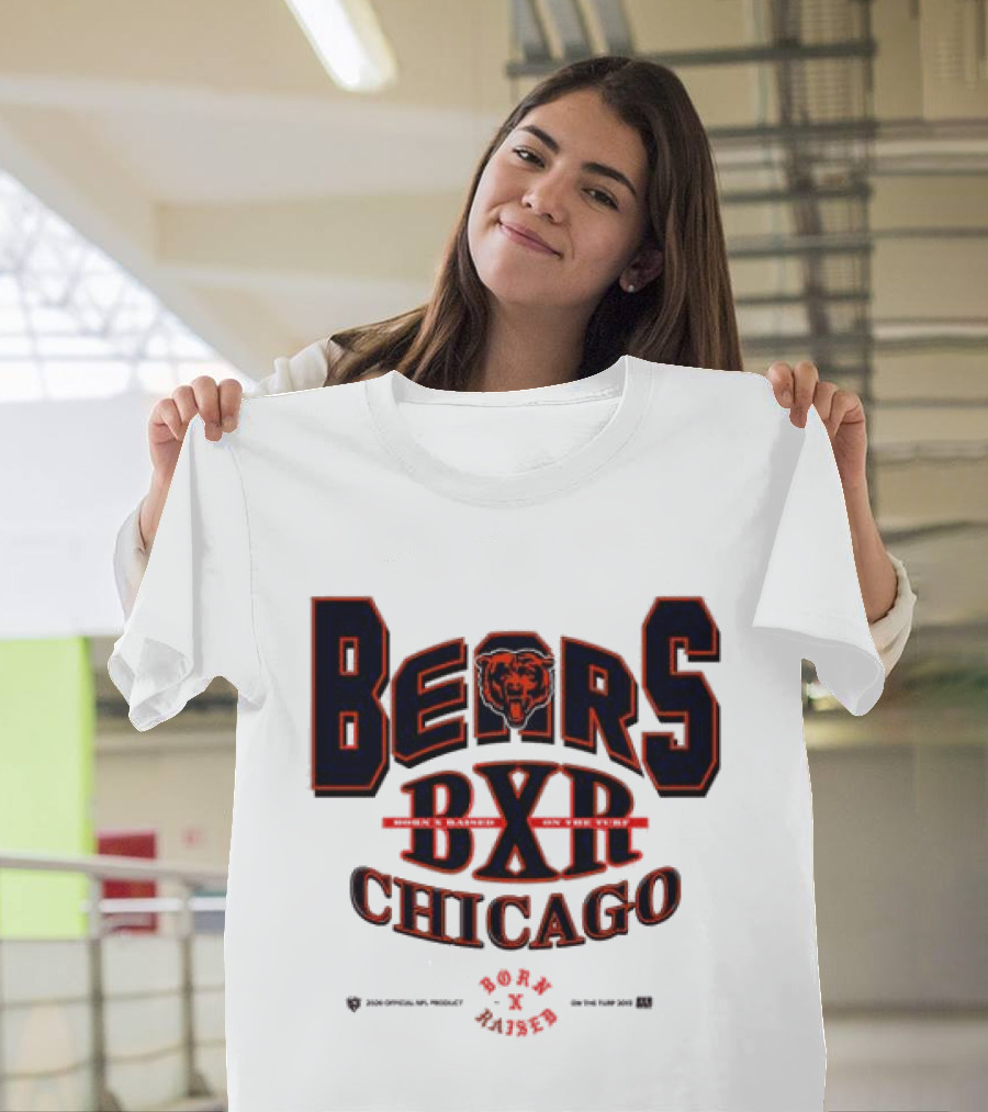 Born X Raised Bears BXR Chicago Collection White T-Shirt