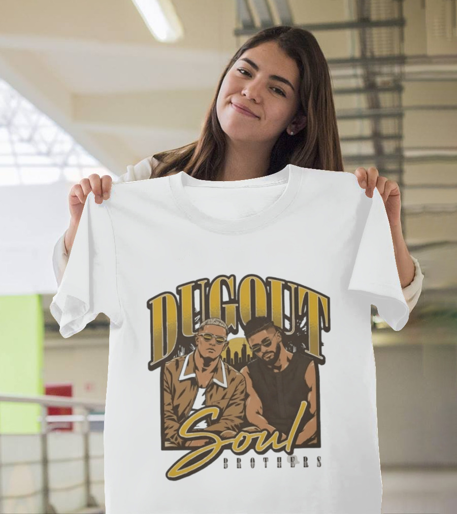 Dugout Soul Brothers Fernando Tatis Jr Manny Machado San Diego Padres T-Shirt