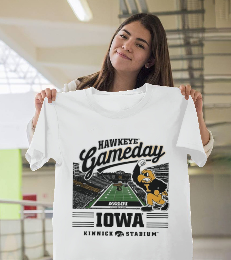 Iowa Hawkeyes Vs Ohio State Buckeyes Gameday 2026 Kinnick Stadium T-Shirt