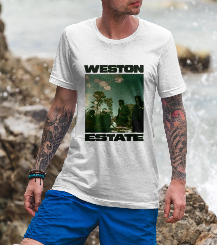 Weston Estate Open Season Vintage Aesthetic Reflection Scene T-Shirt