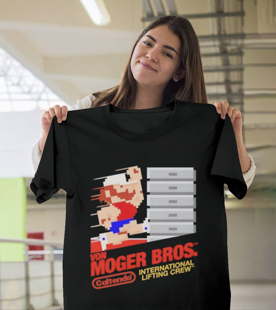 Calum Von Moger Bros Caltendo International Lifting Crew T-Shirt