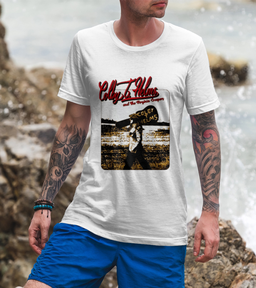 Colby Helms And The Virginia Creepers Travelin' Man Acoustic Journey T-Shirt