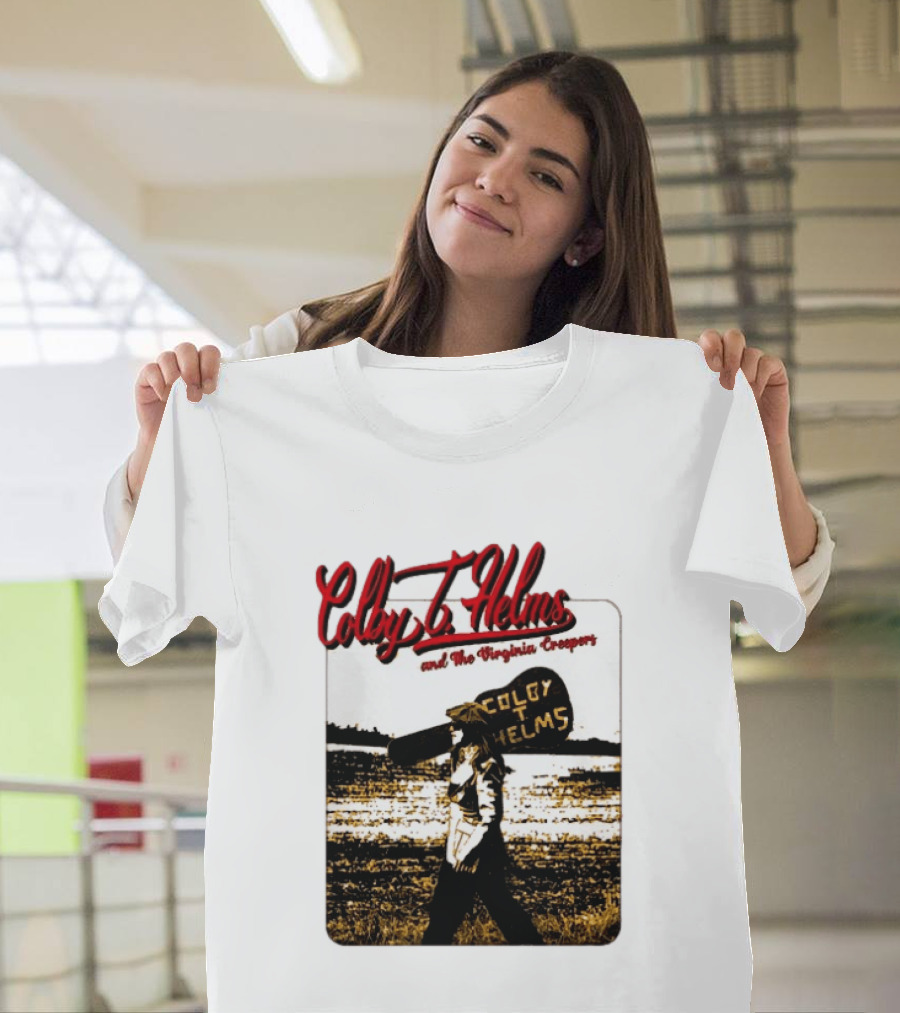 Colby Helms And The Virginia Creepers Travelin' Man Acoustic Journey T-Shirt