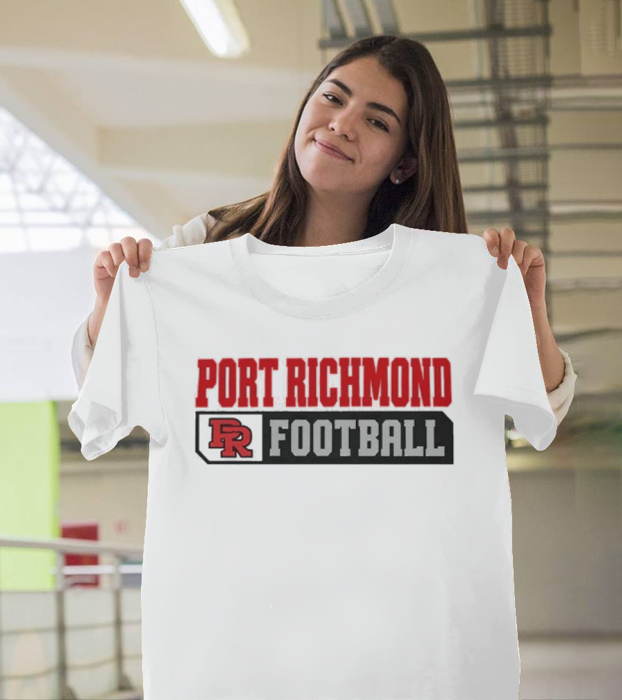 Jeff Stoutland Port Richmond DR Football T-Shirt