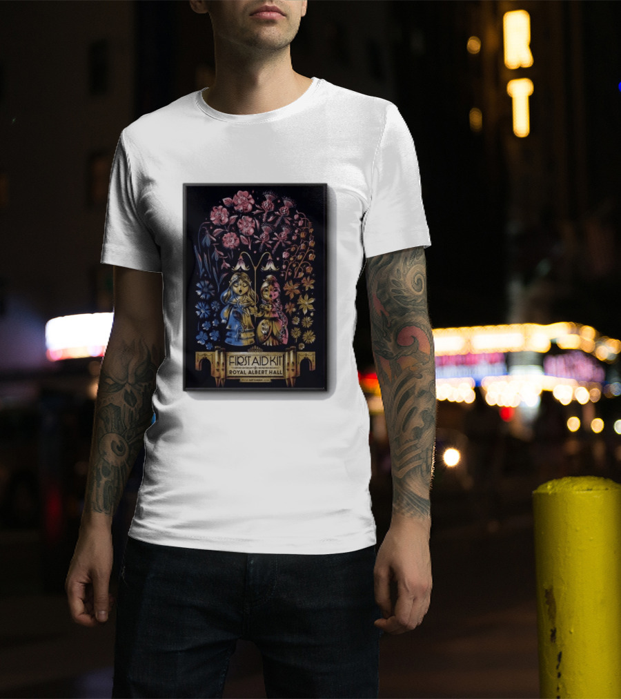 First Aid Kit September 29 30 2026 Royal Albert Hall London With Floral T-Shirt