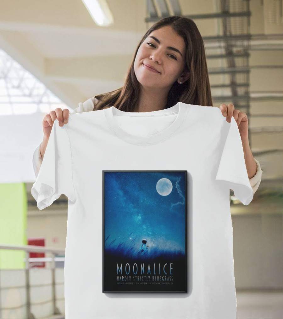 Original Moonalice Hardly Strictly Bluegrass October 3 2026 Golden Gate Park San Francisco CA T-Shirt