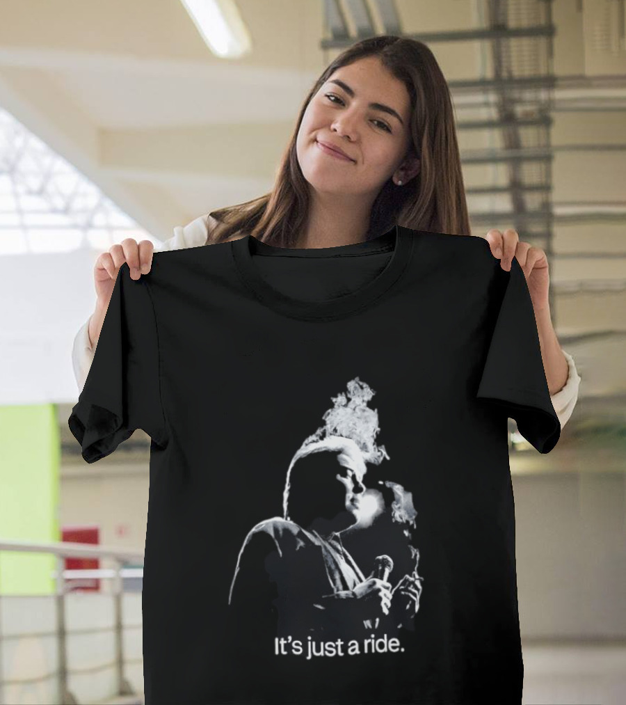 Bill Hicks It's Just A Ride Smoking Microphone T-Shirt