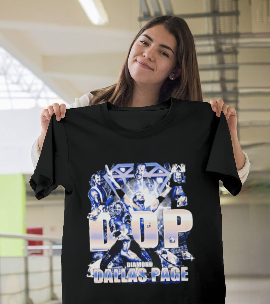 Diamond Dallas Page DDP Self High Five Retro Wrestling T-Shirt