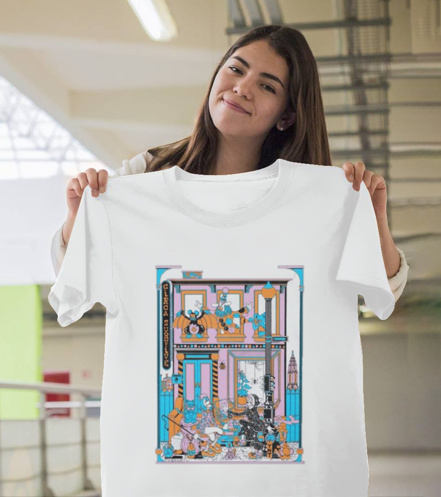 Circa Survive Halloween Street Scene Tnt Store T-Shirt