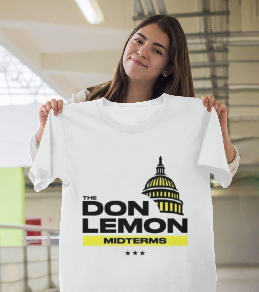 Don Lemon Midterms Capitol Illustration With Stars T-Shirt