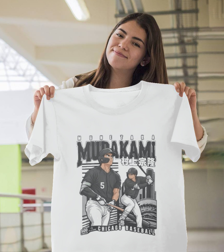 Munetaka Murakami 5 Chicago Baseball Anime T-Shirt