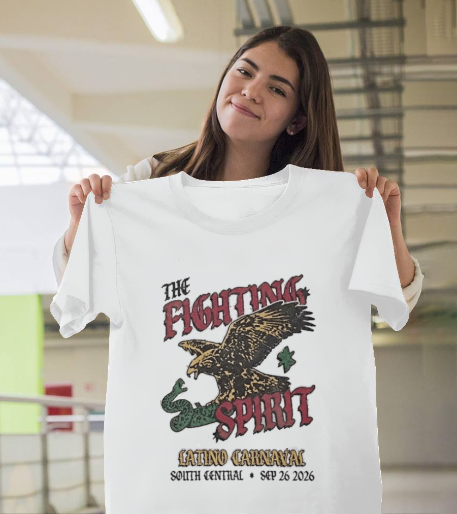 The Fighting Spirit Latino Carnaval Soiree Central Sep 26 2026 T-Shirt