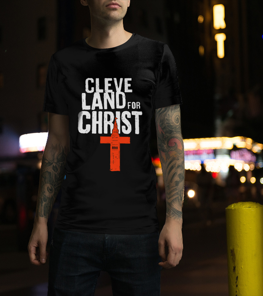 Cleveland For Christ 2026 Tower Cross T-Shirt