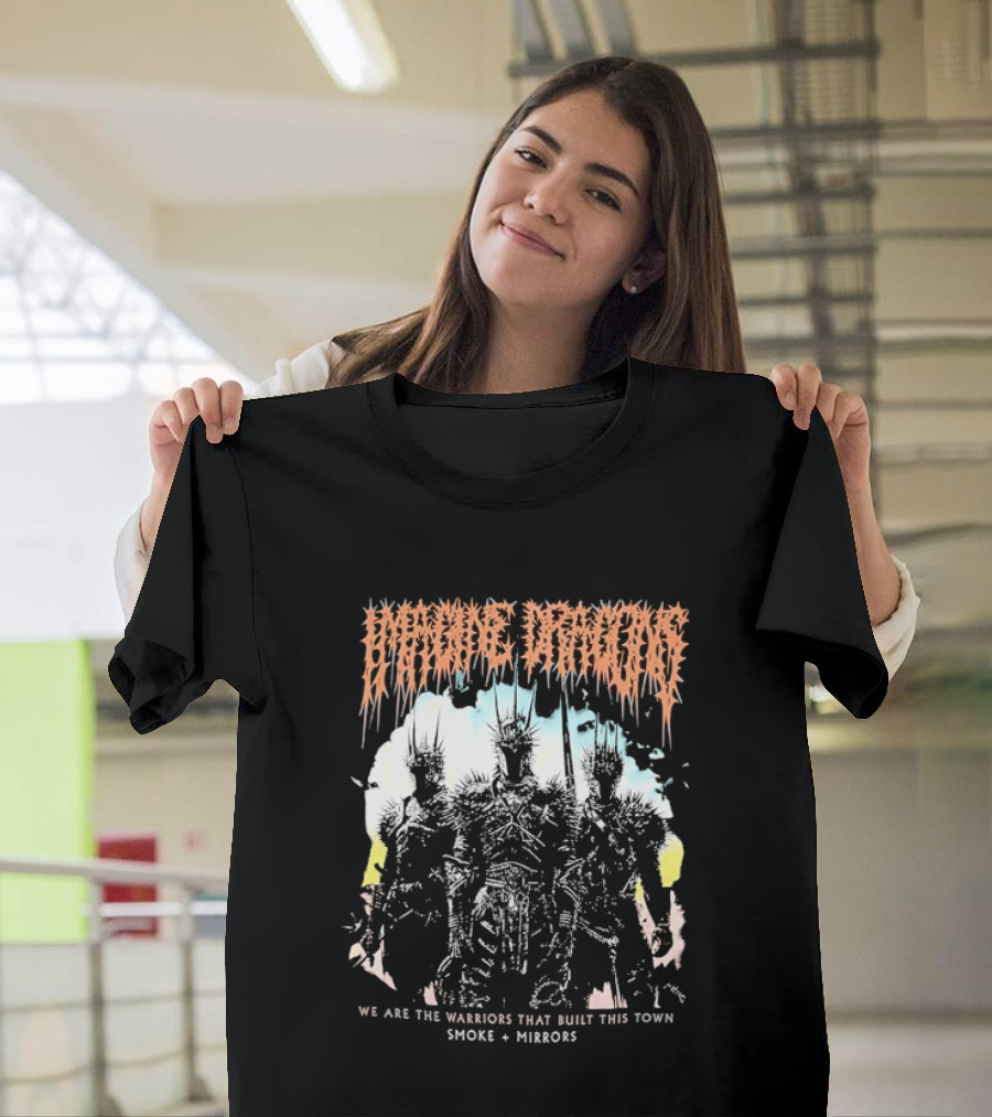 Imagine Dragons Smoke + Mirrors We Are The Warriors That Built This Town T-Shirt